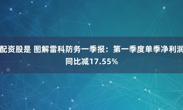配资股是 图解雷科防务一季报：第一季度单季净利润同比减17.55%