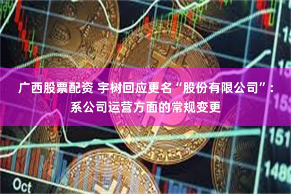 广西股票配资 宇树回应更名“股份有限公司”：系公司运营方面的常规变更